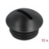 Delock Sealing Plug M12 x 1.5 black 10 pieces