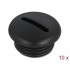 Delock Sealing Plug M16 x 1.5 black 10 pieces