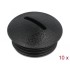 Delock Sealing Plug M20 x 1.5 black 10 pieces