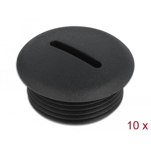 Delock Sealing Plug M25 x 1.5 black 10 pieces