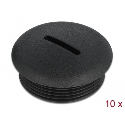 Delock Sealing Plug M32 x 1.5 black 10 pieces
