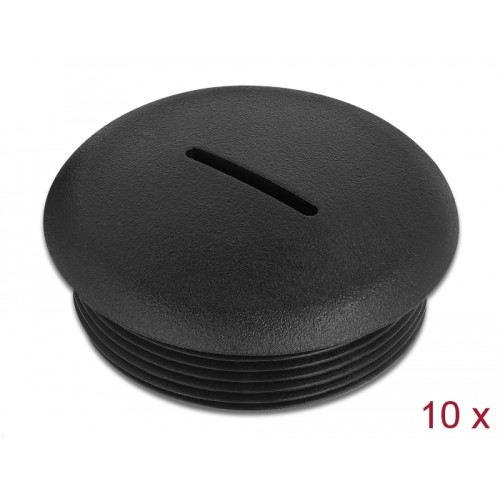 Delock Sealing Plug M40 x 1.5 black 10 pieces