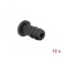 Delock Dust Cover for 3.5 mm stereo jack female 10 pieces black