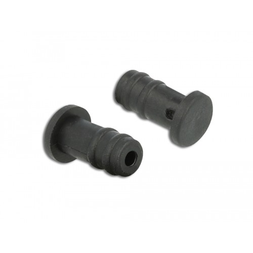 Delock Dust Cover for 3.5 mm stereo jack female 10 pieces black