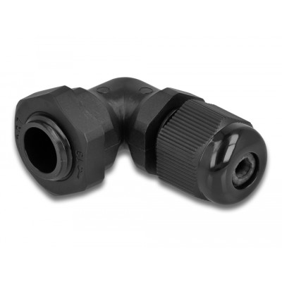 Delock Cable Gland 90° angled PG7 black