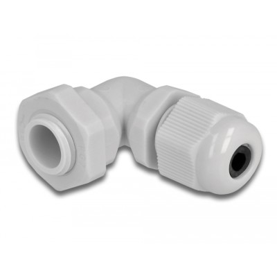 Delock Cable Gland 90° angled PG7 grey