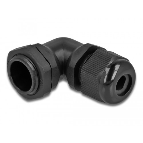 Delock Cable Gland 90° angled PG11 black