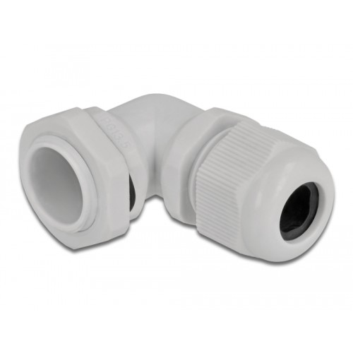 Delock Cable Gland 90° angled PG13.5 grey