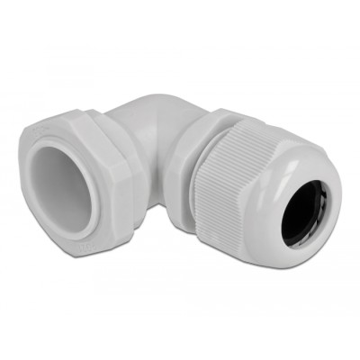 Delock Cable Gland 90° angled PG21 grey