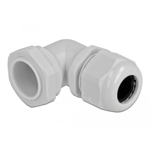 Delock Cable Gland 90° angled PG21 grey
