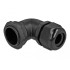 Delock Cable Gland 90° angled PG29 black