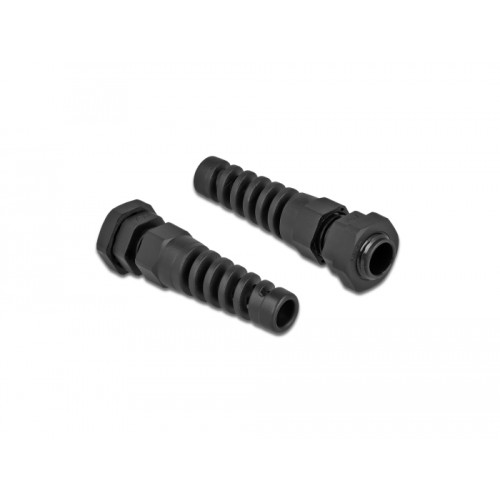 Delock Cable Gland with strain relief PG7 black