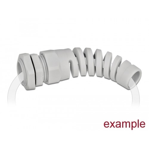 Delock Cable Gland with strain relief PG7 grey