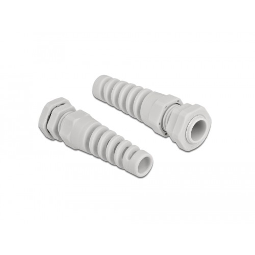 Delock Cable Gland with strain relief PG9 grey
