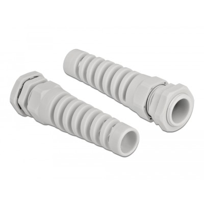 Delock Cable Gland with strain relief PG13.5 grey 2