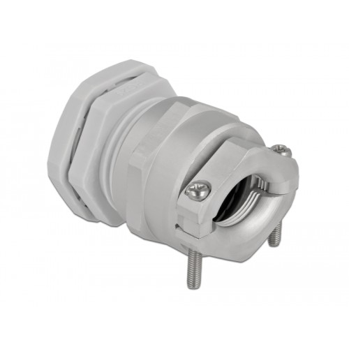 Delock Cable Gland PG29 with strain relief and bending protection grey