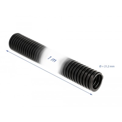 Delock Cable protection sleeve 1 m x 21.2 mm black 2