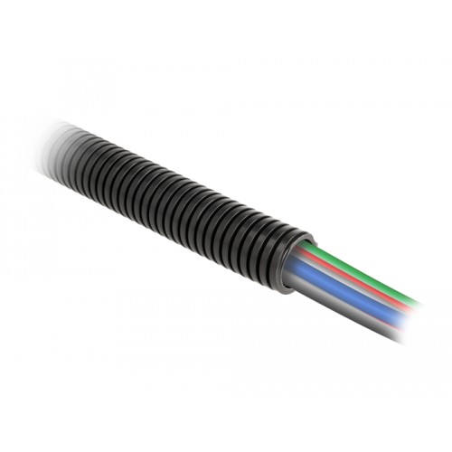 Delock Cable protection sleeve 1 m x 21.2 mm black
