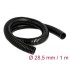 Delock Cable protection sleeve 1 m x 28.5 mm black