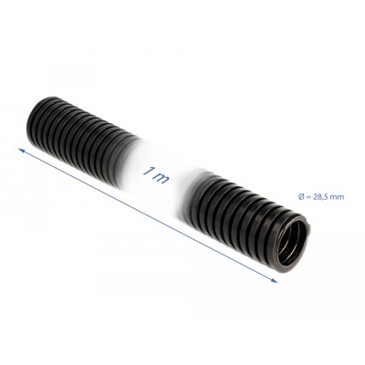 Delock Cable protection sleeve 1 m x 28.5 mm black 2