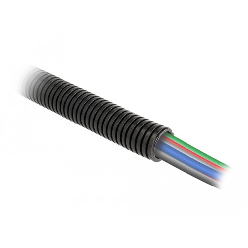 Delock Cable protection sleeve 1 m x 28.5 mm black