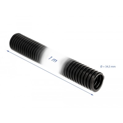 Delock Cable protection sleeve 1 m x 34.5 mm black 2