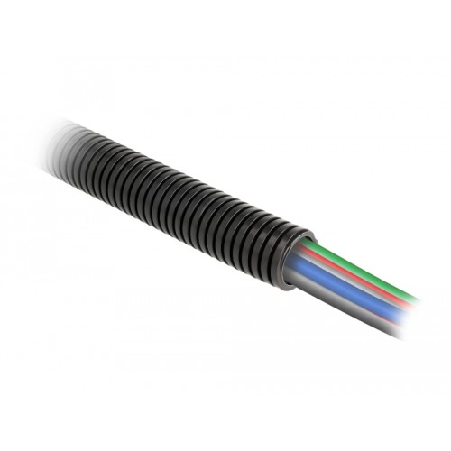 Delock Cable protection sleeve 1 m x 34.5 mm black