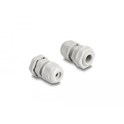 Delock EX Cable Gland M12 grey 2 pieces 2