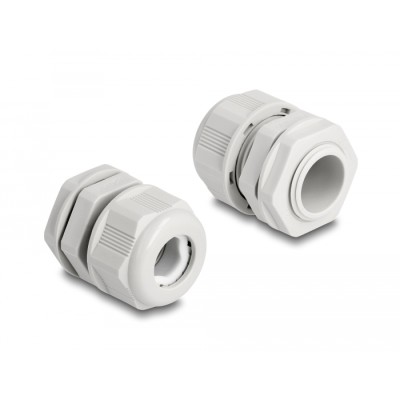 Delock EX Cable Gland M20 grey 2 pieces 2