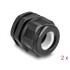 Delock EX Cable Gland M25 black 2 pieces