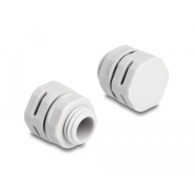 Delock Ventilation Plug M12 grey 2 pcs 2