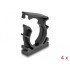Delock Cable sleeve holder with locking clip 28.5 mm 4 pieces black