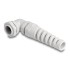 Delock Cable Gland with strain relief 90° angled PG11 grey