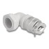 Delock Cable Gland with strain relief and bending protection 90° angled PG21 grey