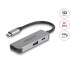 Delock USB Type-C™ Adapter to HDMI 4K 60 Hz with USB Type-A and USB Type-C™ PD 95 W