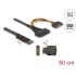 Delock M.2 Key M to U.2 SFF-8639 NVMe Adapter with 50 cm cable