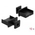 Delock Dust Cover for USB Type-A female with grip 10 pieces black