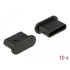 Delock Dust Cover for USB Type-C™ female without grip 10 pieces black