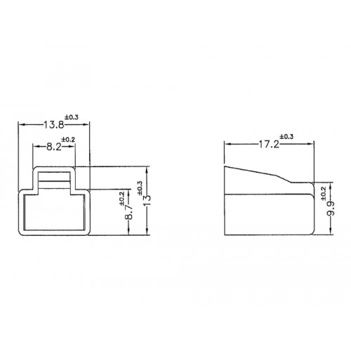 Delock Dust Cover for RJ45 plug 10 pieces transparent