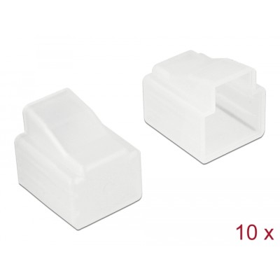 Delock Dust Cover for RJ11 plug 10 pieces transparent