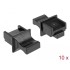 Delock Dust Cover for RJ45 jack with grip 10 pieces black