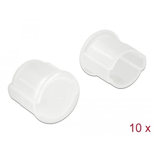 Delock Dust Cover for BNC female 10 pieces transparent