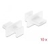 Delock Dust Cover for USB Type-C™ female with big grip 10 pieces white