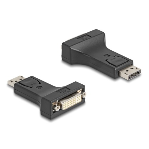 Delock Adapter DisplayPort 1.1 male to DVI female Passive black