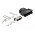 Delock MDR male 36 pin solder connection with housing