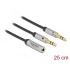 Delock Headset Adapter 1 x 3.5 mm 4 pin Stereo jack female to 2 x 3.5 mm 3 pin Stereo jack male (CTIA)