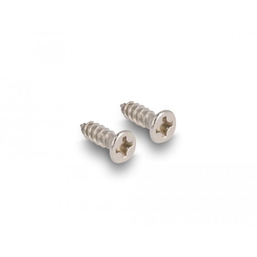 Delock Cable entry with brush and 2 x RJ45 module Cat.6 aluminium