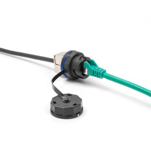 Protective cap for Delock RJ45 built-in connectors 67047 and 67048 IP68 dust and waterproof black