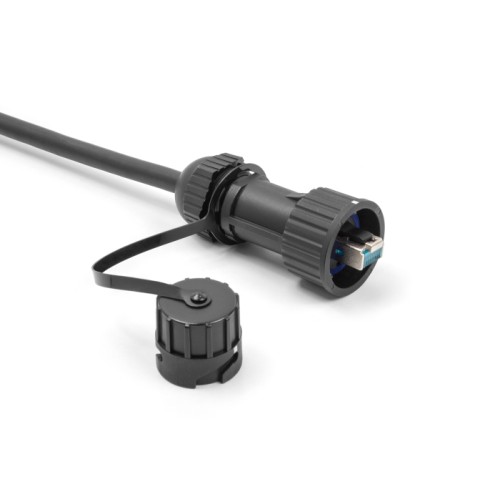 Protective cap for Delock RJ45 plug 67049 IP68 dust and waterproof black