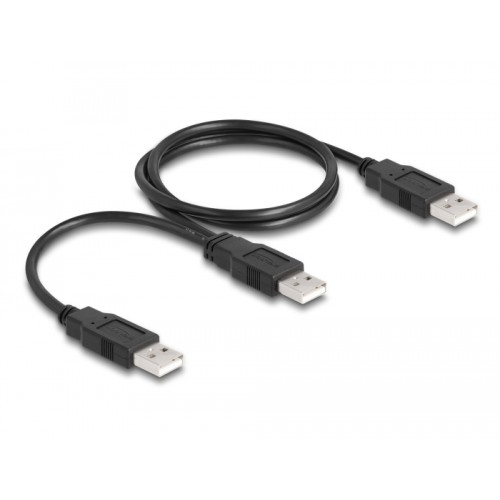 Delock USB 2.0 cable Type-A to 2 x Type-A 70 cm